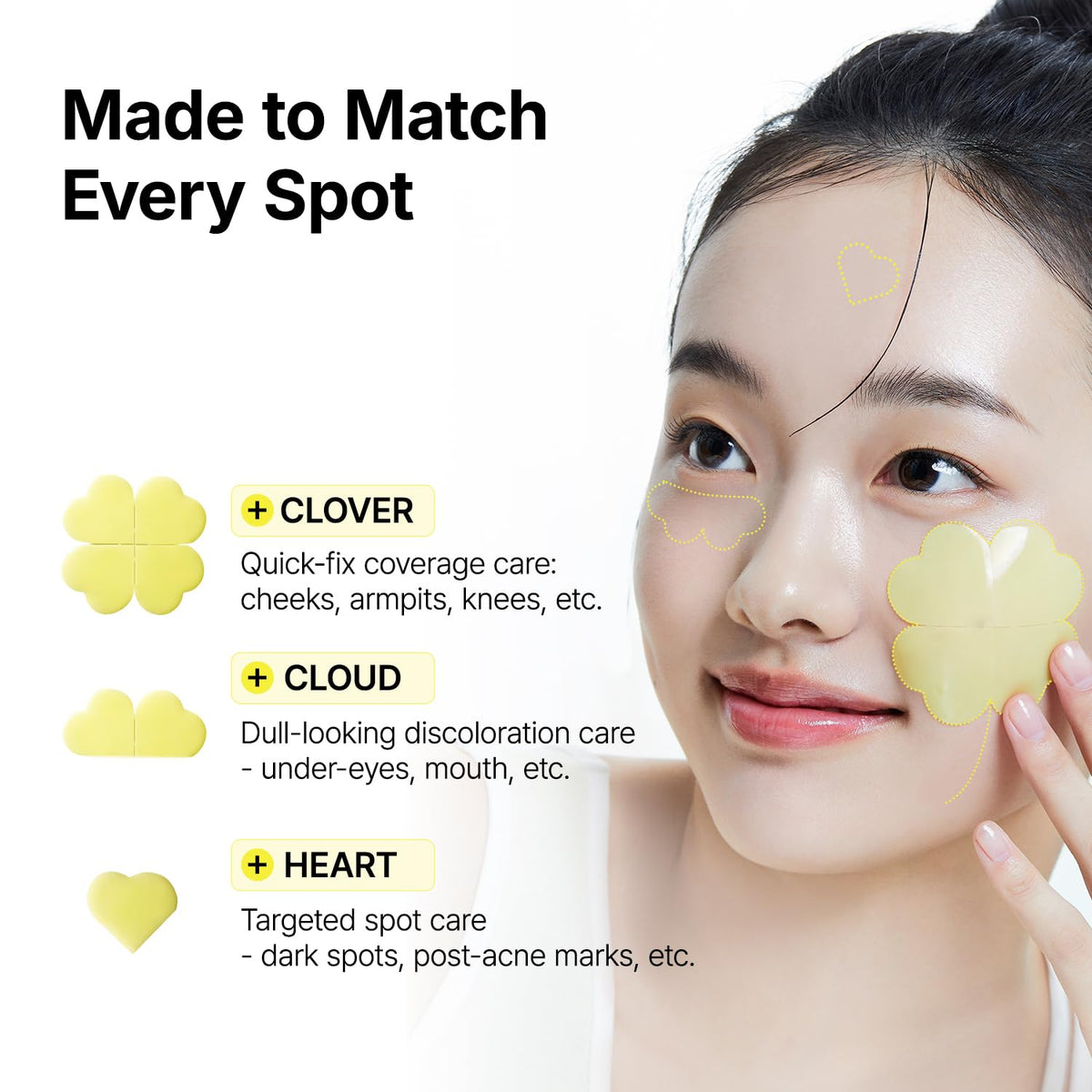 Silika Derma Glutathione Dark Spot Hydrogel Serum Patches | 30 Patches or 120 Hearts