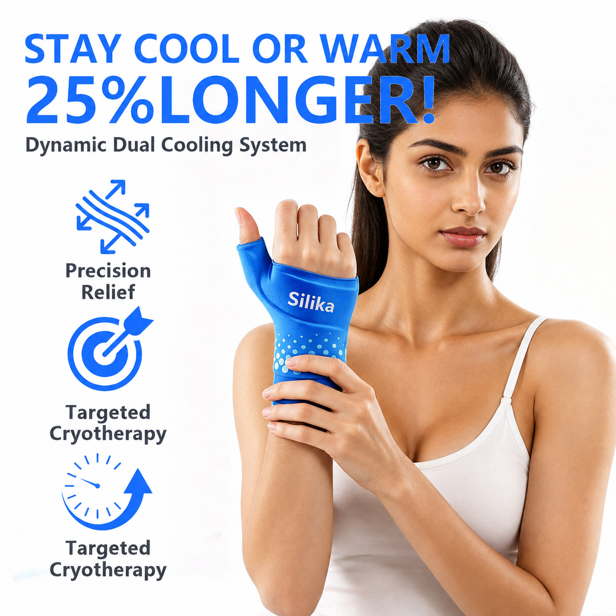 Silika WristEase™ Hot & Cold Wrap