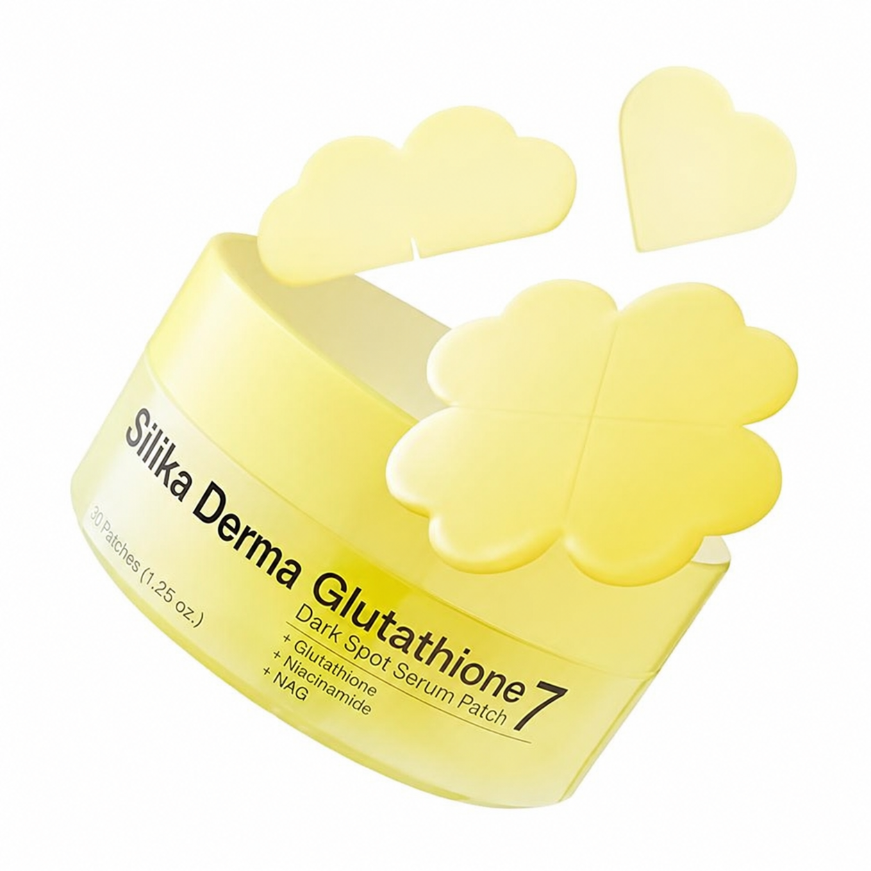 Silika Derma Glutathione Dark Spot Hydrogel Serum Patches | 30 Patches or 120 Hearts