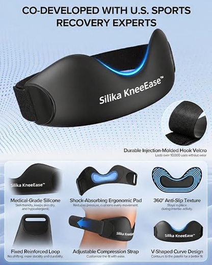 Silika KneeEase™ | Adjustable Knee Support Strap