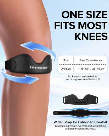 Silika KneeEase™ | Adjustable Knee Support Strap