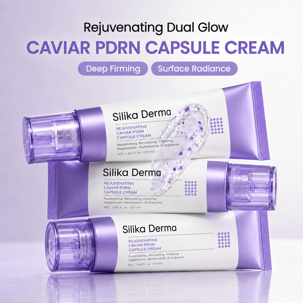 Silika Derma - PDRN Aqua Capsule Cream | 50 ml