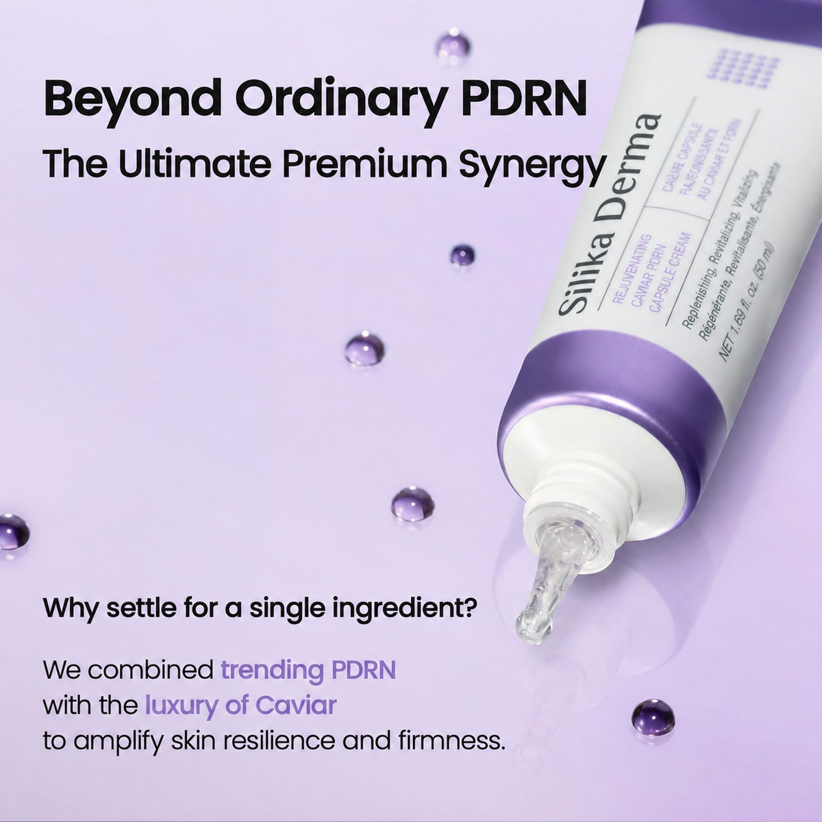 Silika Derma - PDRN Aqua Capsule Cream | 50 ml