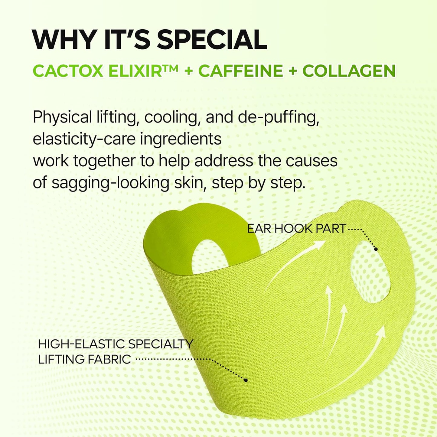 Cactus + Caffeine + Collagen V-Lifting Band