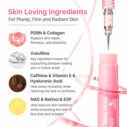 Silika PDRN Volu-Glow Collagen Balm Stick