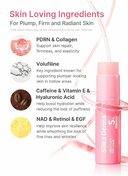 Silika PDRN Volu-Glow Collagen Balm Stick